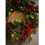 Faux Lighted PVC 23.62cm Christmas Wreath