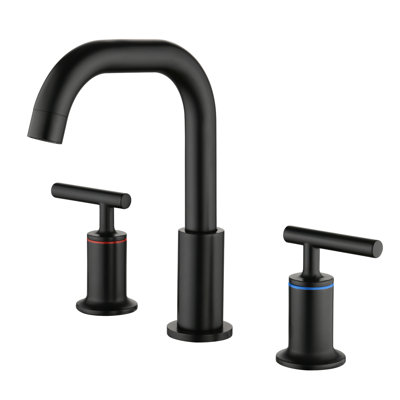 Widespread 2-handle Bathroom Faucet