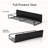 Magnetic Black Spice Rack with Shelves