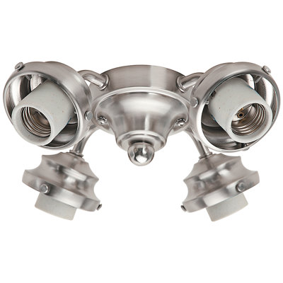 4-Light Ceiling Fan Light Fitter