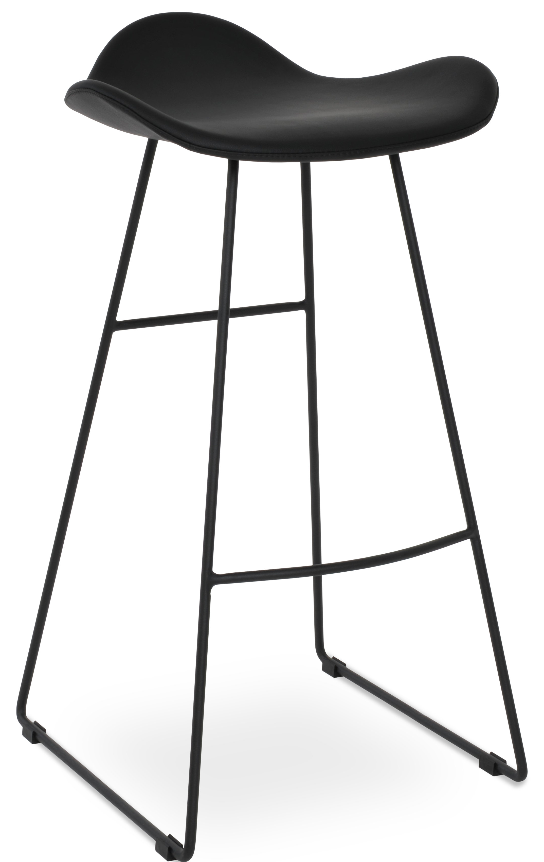 Black wire best sale bar stool