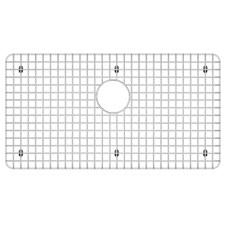 Whitehaus stainless steel kitchen sink grid for sink model WHNAP3218