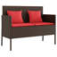 Banc de patio avec coussins Vidaxl-97884434