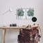  "Tree Impressions", ensemble de plaques murales abstraites par Nan