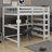 Loft Bed With Integrated Storage Shelves And Under-Bed Desk-1818626153-1818626154