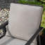 Chaise pivotante en aluminium