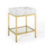 Meuble-lavabo en acier inoxydable 26 po Kingsley-1279521614