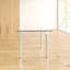 Cara Glass Top Metal Base Dining Table