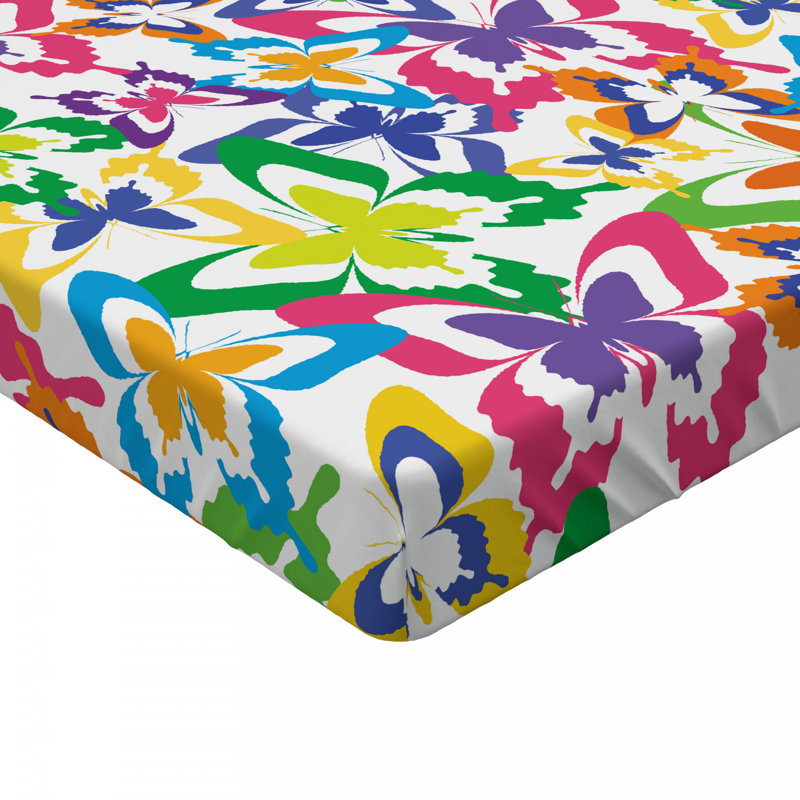 Drap-housse papillon, Simple