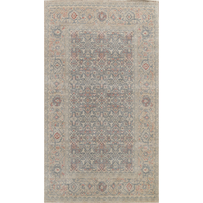 Tapis gris en laine