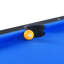 Table de billard 6 pieds avec plateau de tennis de table - noir avec feutre bleu-131090394