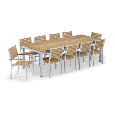 Travira Outdoor 11 - Piece Dining Set