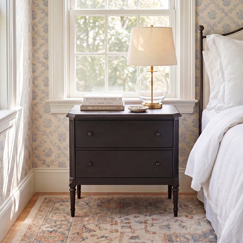 Shenandoah 32'' W Metal Nightstand