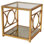 Alabama 4 Legs End Table with Storage