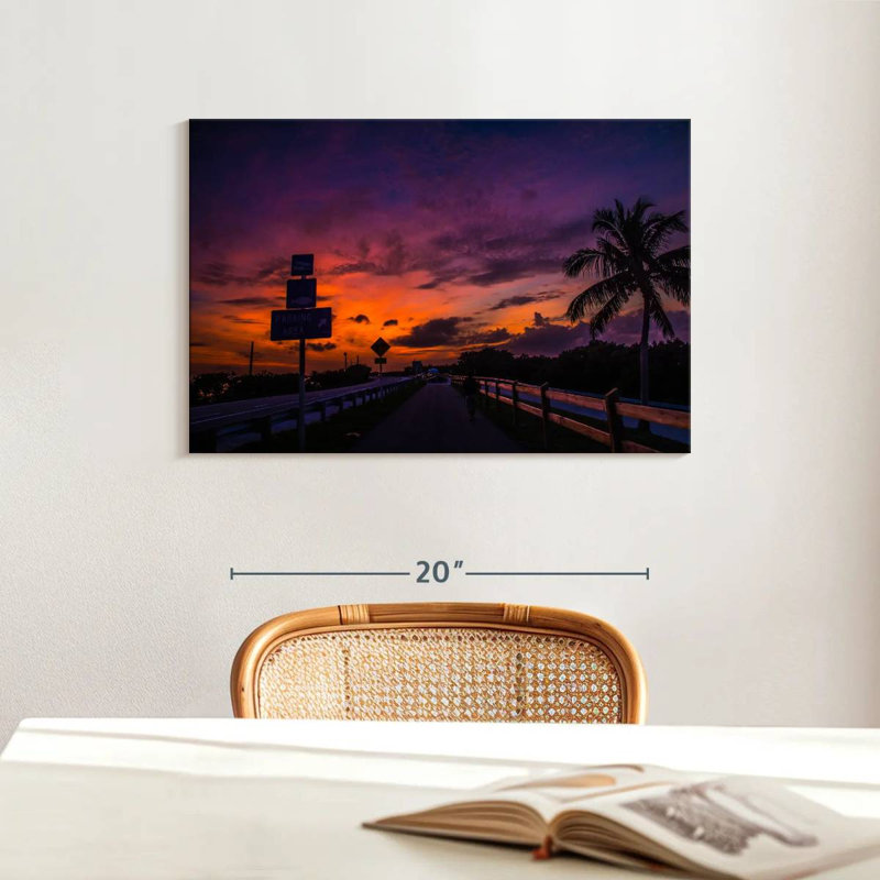 Mehar Sunless Florida Bridge, 16" H x 24" W