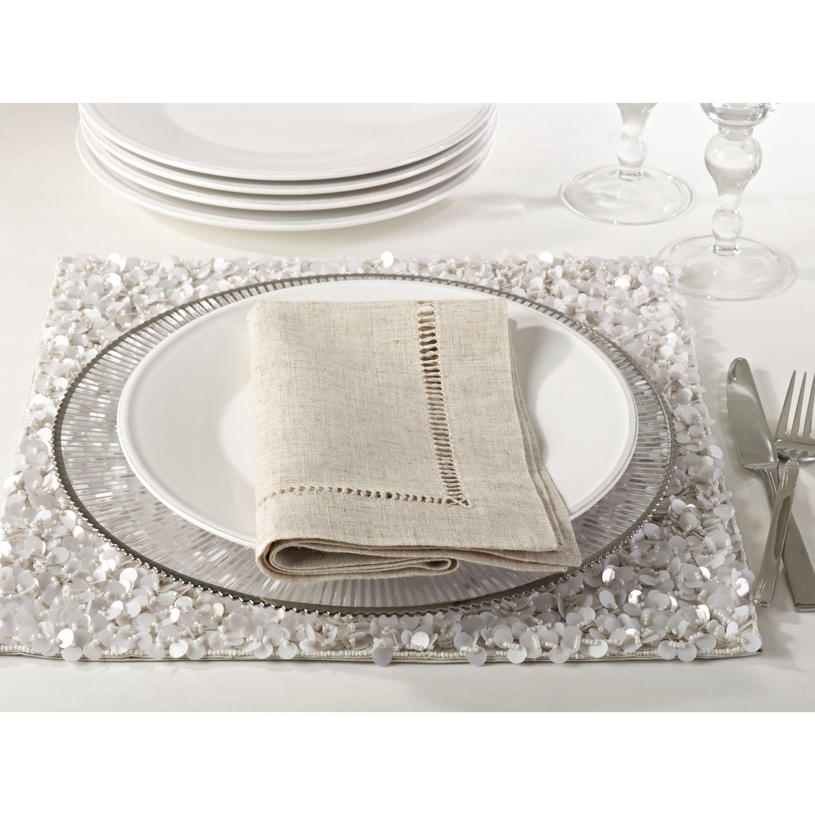 Cowen 20" Napkin, Natural, 20" Square