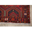 Tapis décoratif en laine noué à la main de conception unique en laine de conception unique 3 pi 5 po x 4 pi 10 po Beena