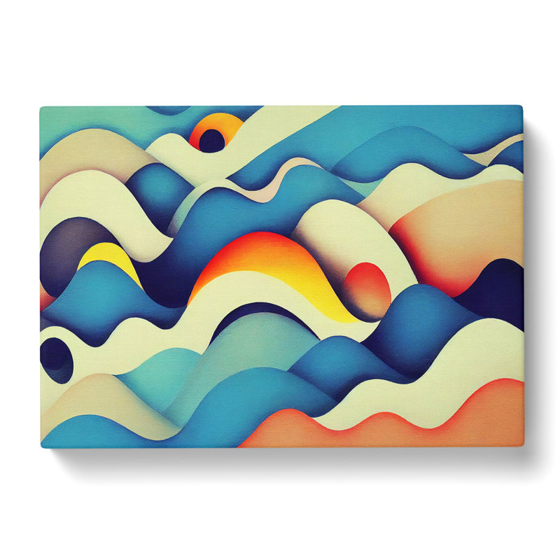 Delicious Modern Art - Wrapped Canvas, 50cm H x 76cm W x 3cm D