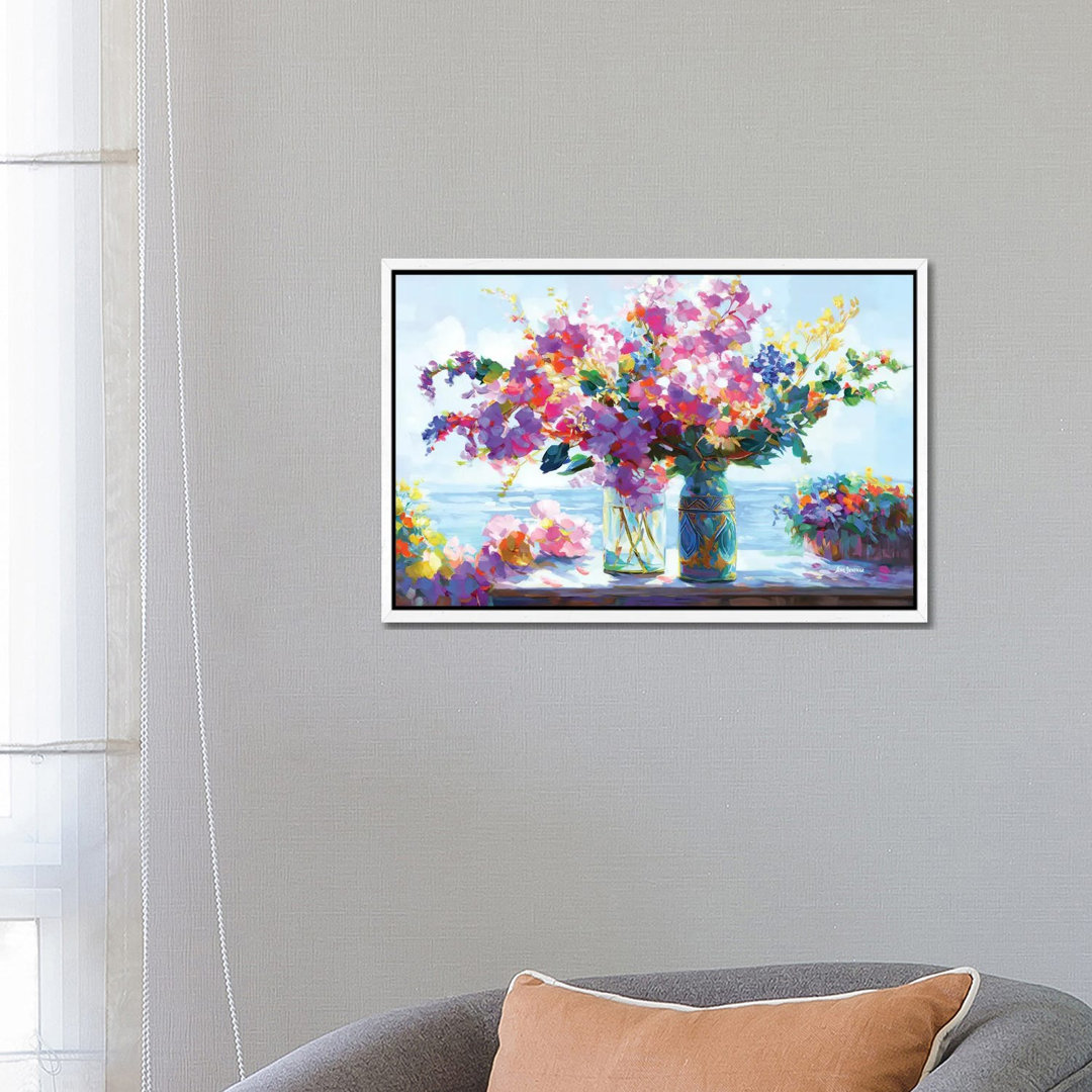 Blossoms Amidst The Ocean Breeze von Leon Devenice - Gallery-Wrapped Canvas Giclée on Canvas