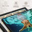 Impression sur toile Golden Retriever Diving-1080232604