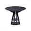 Ensemble de salle à manger moderne 7 pièces: table ovale en bois de 78,74 po et 6 chaises