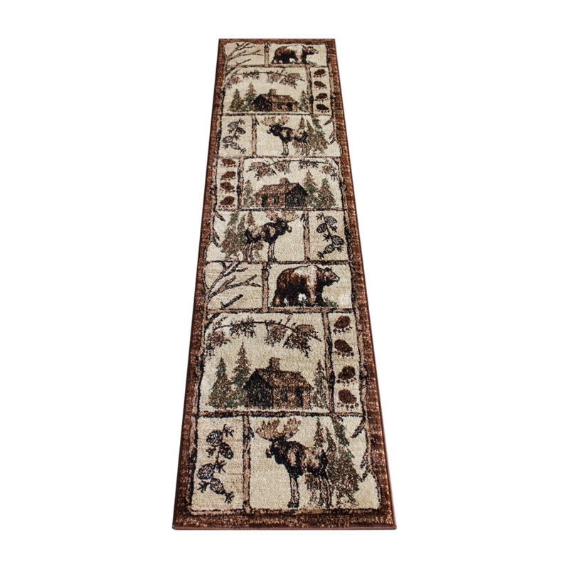 Tapis d'intérieur Daegal, Tapis de couloir 2 pi x 7 pi
