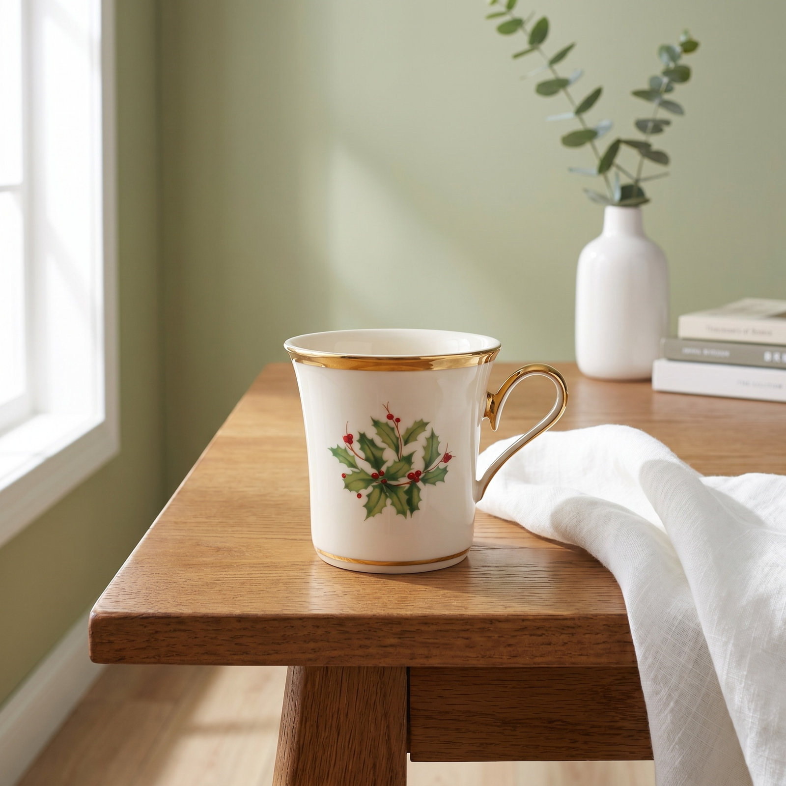 Holiday Porcelain Mug