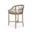 Bosco Upholstered Stool with Solid Wood Frame