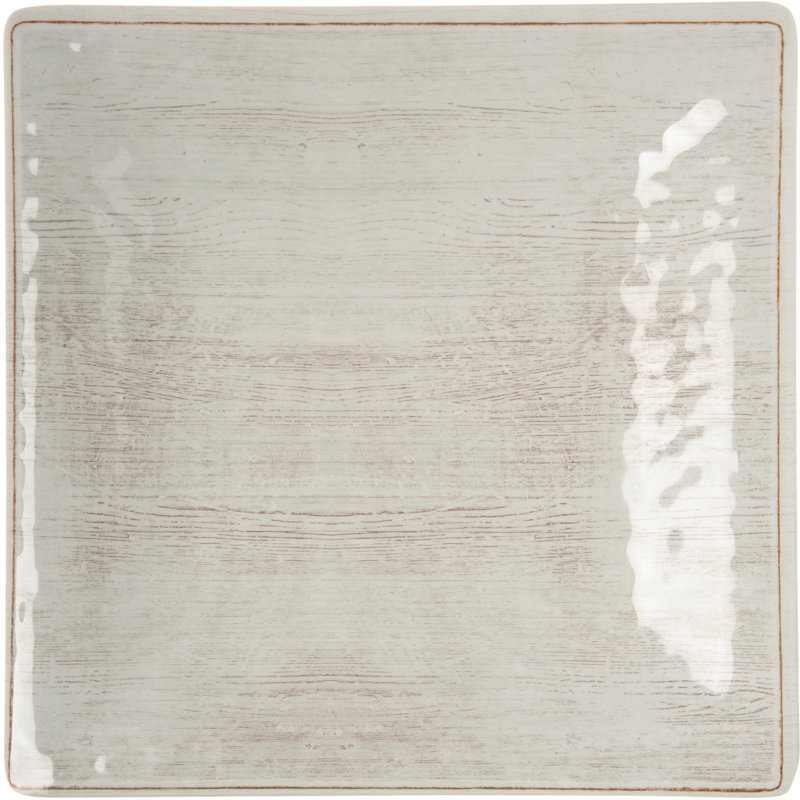 Assiette plate en mélamine 8,5 po Vinny, Chamois