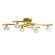 Inez 6 - Light 29.1" Dimmable Sputnik Modern Chandelier with Crystal Shades