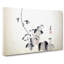 Vine Leaves by Maruyama Okyo - Wrapped Canvas Painting-55370021