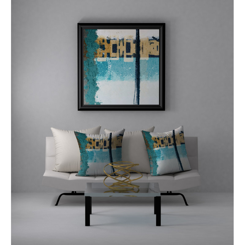 Housse de coussin carrée/insert, 18 po x 18 po