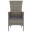 Wigburga Patio Dining Armchair with Cushion