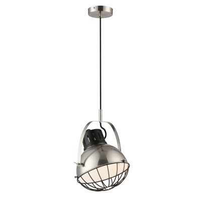 Luminaire suspendu pour dôme simple 1 lumières Machado