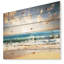 Paysage marin «Cloudy Sky and Vibrant Blue Sea», impression-35061375-35061384