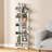 Cactus Bookcase  Freestanding Storage Organizer Corner Display Rack Cabinet for Bedroom Living Room Office Bookshelf Display