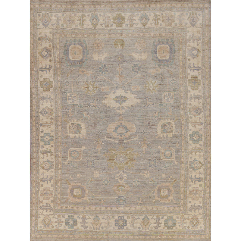 Handmade Wool Oushak Oriental Area Rug 8x10