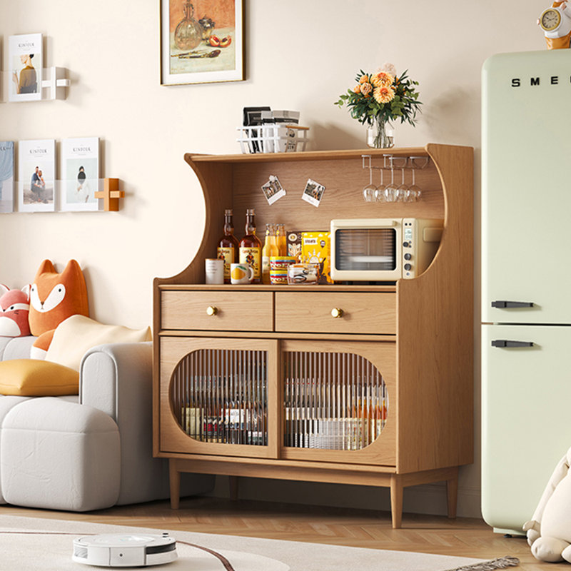 Armoire d'appoint en bois massif All Lock