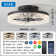 Ceiling Fans With Lights Remote Control, Modern Lighting Fan Ceiling Light LED