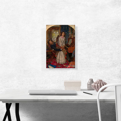 " The Awakening Conscience 1853 " by William Holman Hunt Painting Print