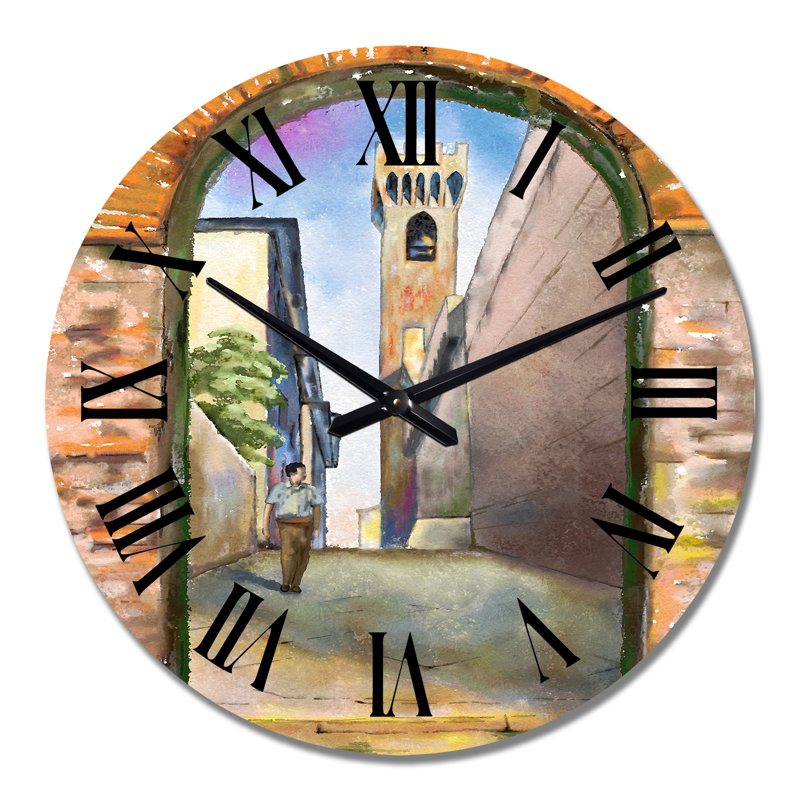 Horloge murale très grande, Moyen