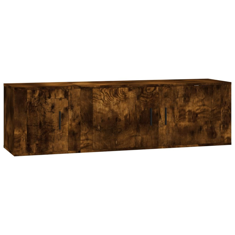 Manus TV Stand for TVs up to 43", Smoked Oak