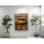 Impression sur toile paysage toscan: Golden Hour, vignoble italien-918160604