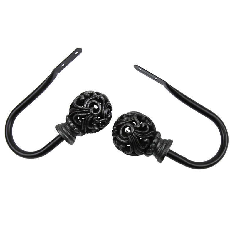 Curtain Holdback, Black