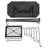 Anman 34'' W Portable Charcoal Grill-88570395