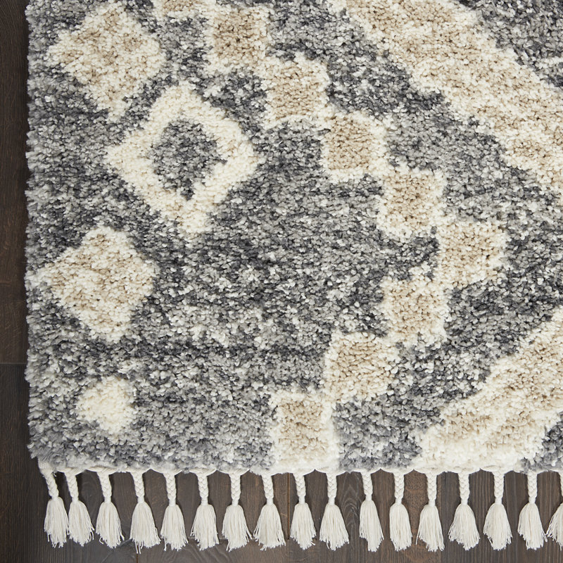 Tapis gris Drusilla, Rectangle 4 pi x 6 pi