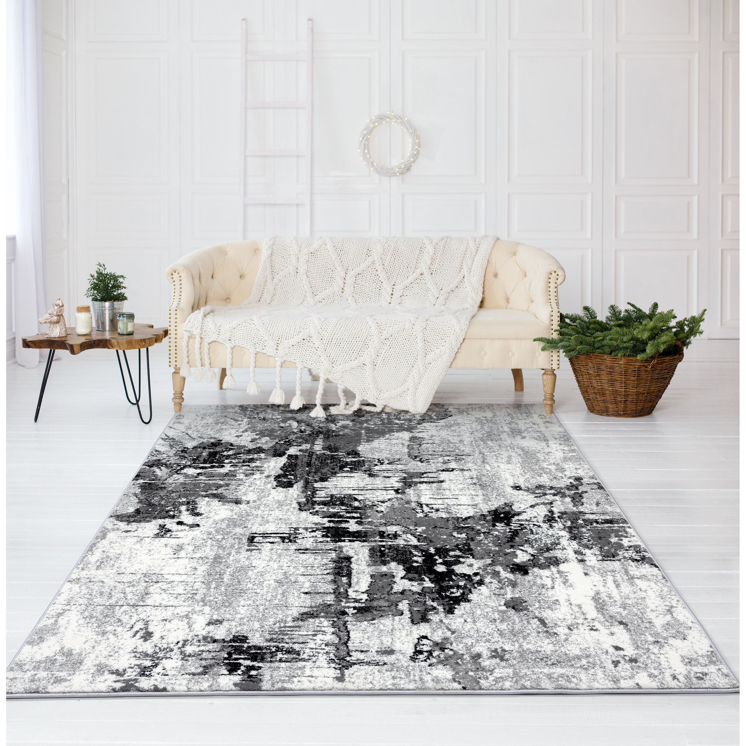 17 Stories Thorold Abstract Rug Wayfair