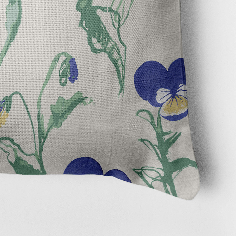  Housse et insert rectangulaires en coton, Violet