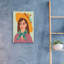 Art mural en verre épique «Cowgirl 2» par Farida Zaman, 16 po x 24 po-117539993