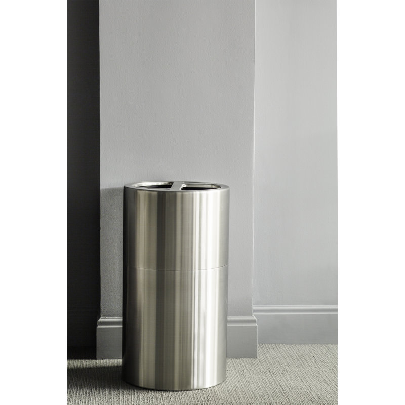 30 Gallon Dual Multi Compartments Trash & Recycling Bin